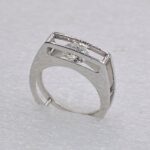 Nhẫn Nữ | Bạc S925 | Kiểu chạy - sliding stone ring |Phù hợp dự tiệc, quà tặng| 10052